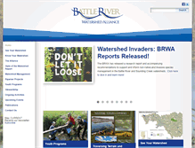 Tablet Screenshot of battleriverwatershed.ca